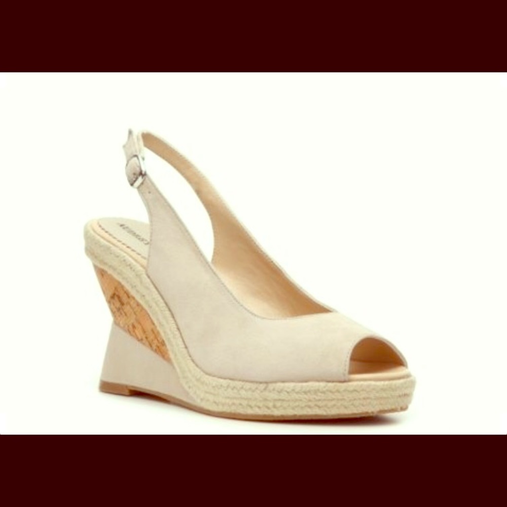Audrey Brooke Suede Wedge